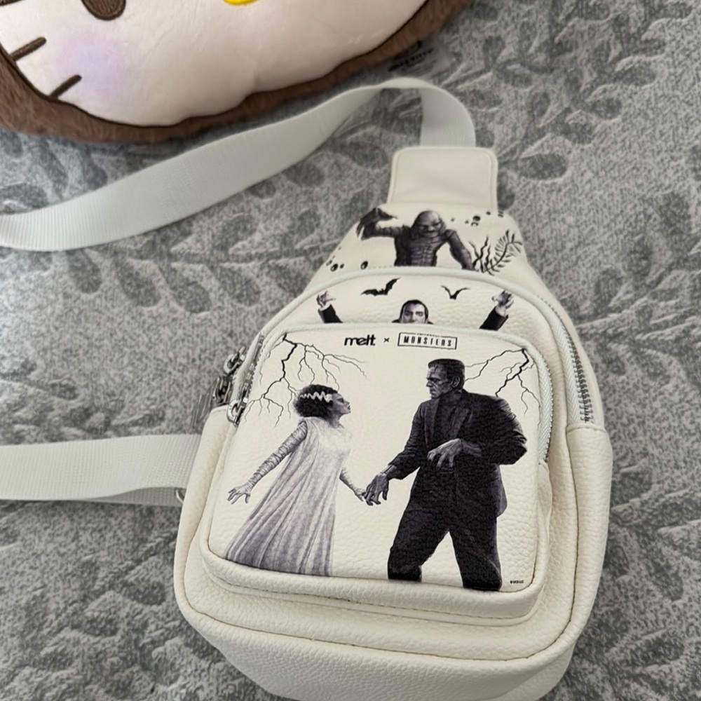 Chic White Crossbody Bag